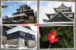 国宝の現存天守閣「冬の松江城」