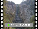 秋の阿蘇・古閑の滝「２つの滝（女滝と男滝）」