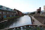 中央橋側から見た小樽運河
