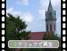 夏の函館「カトリック元町教会」
