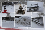 冬・積雪期の弘前城「雪風情」