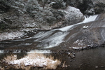 冬・降雪期の九重「龍門の滝」