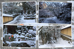 冬・積雪期の西明寺「参道の風情」