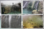 草津温泉「湯畑から流れ落ちる湯の滝」