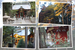 秋の三峯神社「随身門」