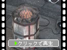 福岡中州「屋台の七輪と練炭」