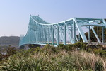 平戸の「青い生月大橋」