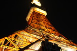ライトアップの「東京タワー」