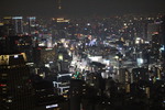 東京タワー展望台から見た夜の市街地