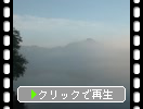 支笏湖「湖畔の朝霧模様」