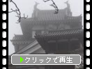 朝霧に霞む福知山城