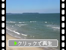 糸島の鹿家海岸「姉子の浜（鳴き砂）全景」