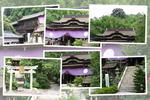 琵琶湖の竹生島「竹生島神社の本殿」