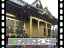 上野東照宮「神殿（金色殿）」